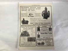 画像1: 1908-1910年工業系専門誌の広告 (1)