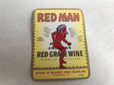 画像2: RED MAN ワインラベル （1枚） (2)