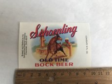 画像3: schoenling beerラベル（2枚セット） (3)