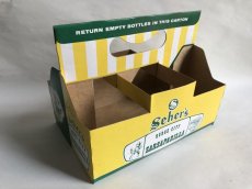 画像1: SEHER'S 組み立て式紙ボトルケース (1)
