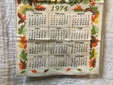 画像5: 1974年 ファブリックカレンダー (5)