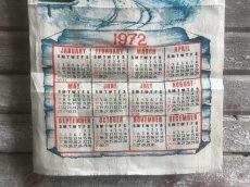 画像5: 1972年 ファブリックカレンダー (5)