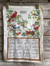 画像2: 1987年 ファブリックカレンダー (2)