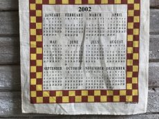 画像5: 2002年 ファブリックカレンダー (5)