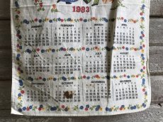 画像5: 1983年 ファブリックカレンダー (5)