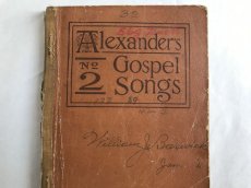 画像1: 1910年　楽譜本 Alexander's Gospel Songs (1)