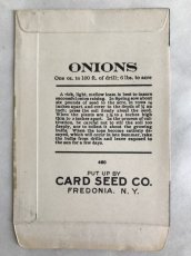 画像2: 1920年代 ONION  SEED PACKAGE (2)