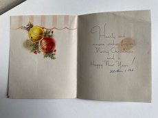 画像3: 1940年代 クリスマスグリーティング  ビンテージカード (3)