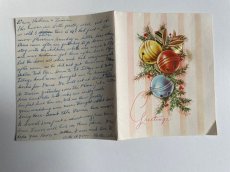 画像4: 1940年代 クリスマスグリーティング  ビンテージカード (4)