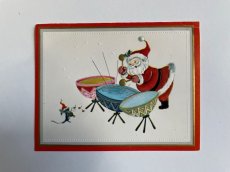 画像2: 1967年 クリスマスグリーティング  ビンテージカード (2)