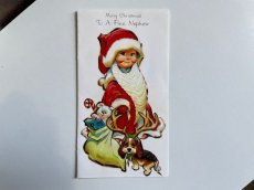 画像2: 1969年 クリスマスグリーティング  ビンテージカード (2)