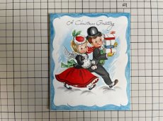 画像5: クリスマスグリーティング  ビンテージカード (5)