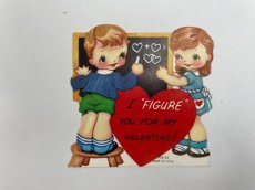 画像1: ヴィンテージバレンタインカード (1)