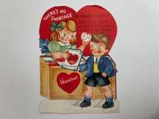 画像2: バレンタインカード ヴィンテージグリーティングカード (2)