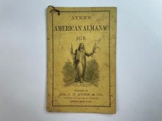 画像2: 1879年 AYER'S AMERICAN ALMANAC   アンティーク アルマナック/暦歴 (2)