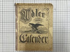 画像8: 1890年 Adler Carender  ALMANAC   アンティーク アルマナック/暦歴 (8)