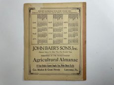 画像3: 1939年 AGRICULTURAL ALMANAC アルマナック/暦歴 (3)