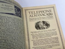 画像4: 1939年 TELEPHONE ALMANAC アルマナック/暦歴 (4)