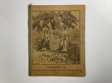 画像2: 1879年 AGRICULTURAL ALMANAC アルマナック/暦歴 (2)