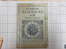 画像9: 1939年 TELEPHONE ALMANAC アルマナック/暦歴 (9)