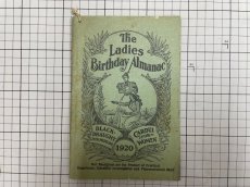 画像9: 1920年 The Ladies Birthday ALMANAC アルマナック/暦歴 (9)