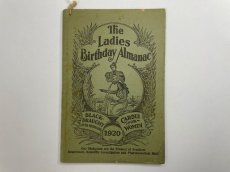 画像2: 1920年 The Ladies Birthday ALMANAC アルマナック/暦歴 (2)