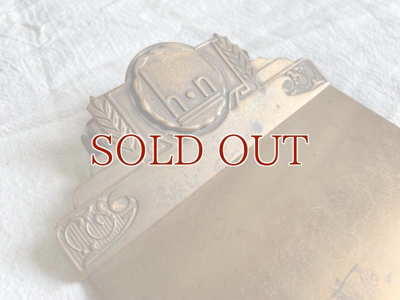 希少☆米国製アンティーク カレンダー付きクリップ ボード☆ステーショナリー文房具 希少☆米国製アンティーク カレンダー付きクリップ ボード