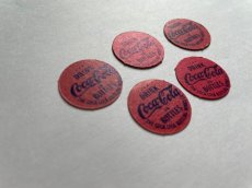 画像4: 『5枚SET』1930-1940年代 COCA COLA VINTAGE PAPER COIN/コカコーラ ペーパーコイン (4)