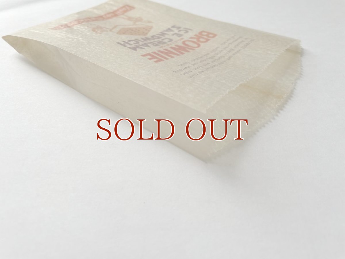 画像4: BROWNIE ICE CREAM SANDWICH ナビスコシャリ紙のお菓子袋 (4)