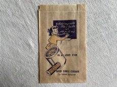 画像1: フランス語表記のソーイングショップ紙袋 (1)