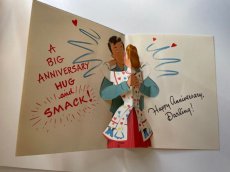 画像4: グリーティングカード・ビンテージカード hug husband (4)