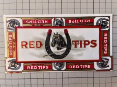 画像5: RED TIPS シガーボックスラベル (5)