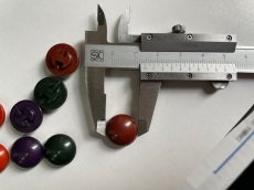 画像7: ベークライト　ボタン　（約Φ1.5cm） (7)