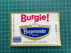 画像6: Burgie! Burgermeister BEER ラベル (6)