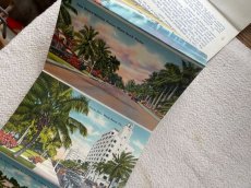 画像5: 1960年代 MIAMI BEACH スーべニールカード　souvenir Postcard and Booklet (5)