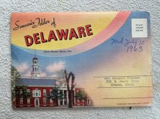 画像1: 1960年代 DELAWARE スーべニールカード　souvenir Postcard and Booklet (1)