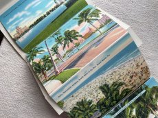 画像4: 1960年代 MIAMI BEACH スーべニールカード　souvenir Postcard and Booklet (4)
