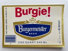 画像2: Burgie! Burgermeister BEER ラベル (2)