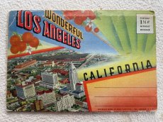 画像1: 1960年代 LOS ANGELES スーべニールカード　souvenir Postcard and Booklet (1)