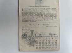 画像3: 1913年 6月 アンティークアドバタイジング カレンダー・ビューバー (3)