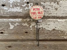 画像2: circa 1930's-1940's Advertising Bill Hook PETRO FUEL OILS.. アドバタイジング フック　伝票ホルダー (2)