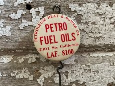 画像3: circa 1930's-1940's Advertising Bill Hook PETRO FUEL OILS.. アドバタイジング フック　伝票ホルダー (3)