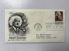 画像4: FDC 1979年 Albert Einstein   ディスプレイページ付き   First Day Cover First Day of Issue 初日カバー (4)