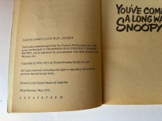 画像6: 1976年 YOU'VE COME A LONG WAY,SNOOPY スヌーピー　ビンテージコミック SNOOPY  PEANUTS (6)