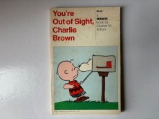 画像1: 1970年 YOU'RE OUT OF SIGHT,CHARLIE BROWN スヌーピー ビンテージコミック SNOOPY  PEANUTS (1)