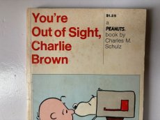 画像2: 1970年 YOU'RE OUT OF SIGHT,CHARLIE BROWN スヌーピー ビンテージコミック SNOOPY  PEANUTS (2)
