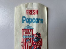 画像2: FRESH ピエロ柄の POP CORN 紙袋 (2)