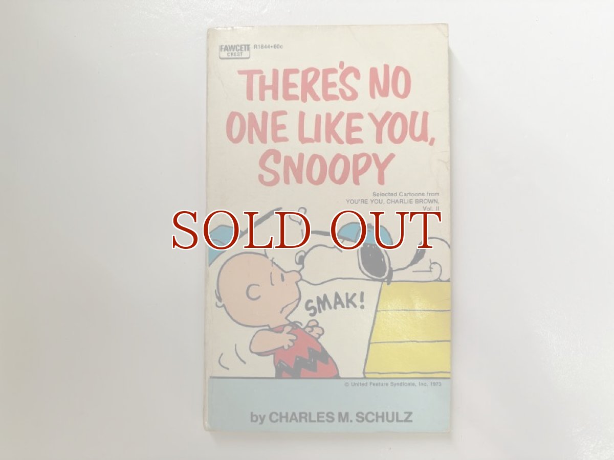 画像1: 1973年 THERE'S NO ONE LIKE YOU, SNOOPY  PEANUTS スヌーピー　ビンテージコミック  (1)