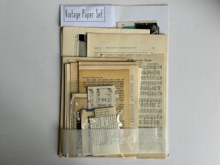 紙モノ- 海外の古い紙のもの味紙 ビンテージペーパーアイテム