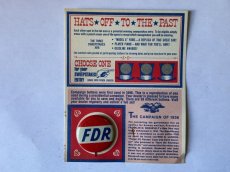 画像1: 1972年AMOCO 『1936 FDR』大統領選挙キャンペーンピンバッチ (1)